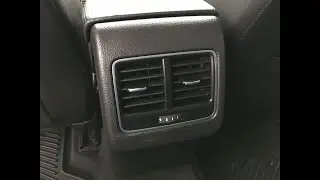 Как снять задний дефлектор обдува салона Volkswagen Passat NMS