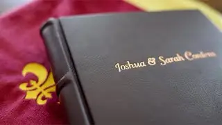 Epica Guest Book - Elegance in a Velvet Pouch