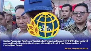 #repost ATR/BPN UPDATE EDISI 29 NOVEMBER - 5 DESEMBER 2025