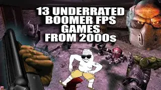 13 Boomer FPS Games from 2000s You probably never heard of (Underrated throwback FPS) Oldschool