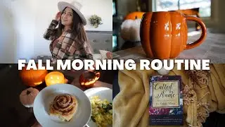 FALL MORNING ROUTINE | Healthy Habits Workout, Gardening,  Peaceful *Fall Productive Morning