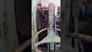 Anchor and mooring winch test run