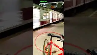 One man,One Cycle & Train #shorts #short #viral #railway #trending #subscribe #nabaprorail