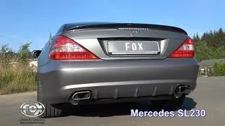 FOX Sportauspuff - Mercedes SL230