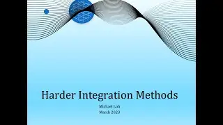 Harder Integrals