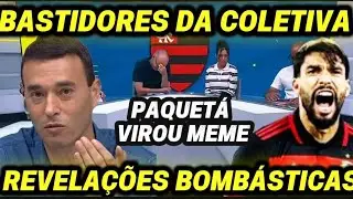 BASTIDORES DA COLETIVA DE LUCAS PAQUETÁ 