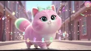 Puffy Cat&rsquo;s Sparkle Parade ✨🎶 Magical Kids Rhyme | Funny Song & Colorful Adventure