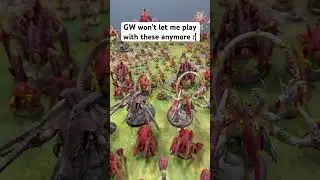 Discontinued forge world models :( #warhammerminiatures #warhammer40k #tyranids