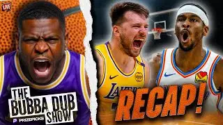 Bubba Dub 🤬GOES OFF After Lakers Get Smoked by OKC! | 121-92 Breakdown #nba 