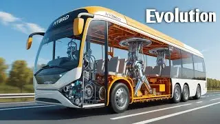 The Evolution of Buses from 1920 to 2026 Vintage to Futuristic Transport