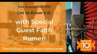 Faith Rumer Joins Master Sensei Tish Hicks for Get To Know V.O. to Unlock the Power Of Voiceover!