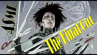 ASMR FRENCH | FRANÇAIS - Comic Hardcover Edward Scissorhands  The final cut | Tim Burton movie suite