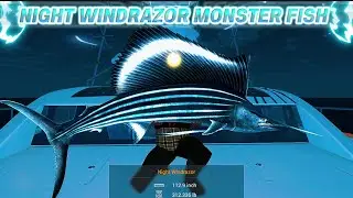 How To Catch The Night Windrazor Monster Fish All Steps -Noomaa Kuda Atholho Maldives Fishing Planet