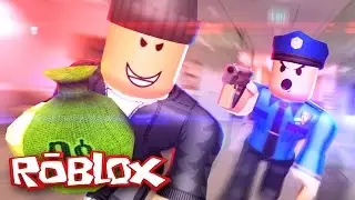 Roblox Adventures / Cops and Robbers / Robbing a Bank!