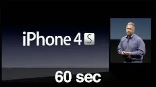 Let's Talk iPhone in 60 seconds - iPhone 4S features - A5 processor, better camera, Siri