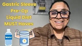 Gastric Sleeve Pre-Op Must Haves | Liquid Diet Essentials!
