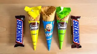 Snickers & Cornet Unboxing ASMR 🍫 Crunchy Chocolate & Candy Sounds