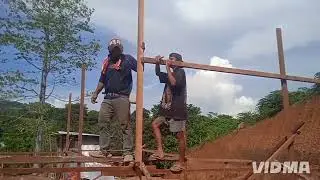 Build a rest house. For workers....