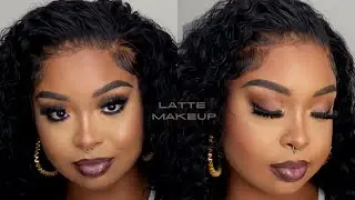 *VIRAL* LATTE MAKEUP TUTORIAL | TIKTOK MAKEUP TREND | BLENDEDBYDEE