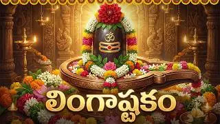 లింగాష్టకం | Lingashtakam Telugu With Lyrics | Powerfu Shiva Bhakti Songs | Shiva Bhakti Patalu