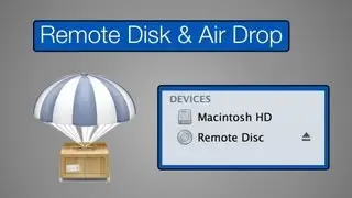 How to Access a Remote Disk & Transfer Files using Air Drop