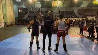 Semi-Final Jovem Promessa Muay Thai 25': Miguel Martins (Pilhas Team) vs Gonçalo M. (Dinamite Team)