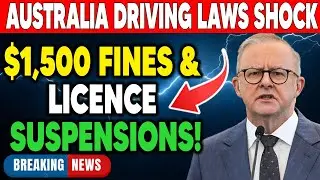 🚨 Australia&rsquo;s Driving Laws Just Changed! $1,500 Fines & Instant Licence Suspension in 2026