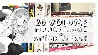 march manga haul pt. 2 | 20 VOLUMES + ANIME MERCH