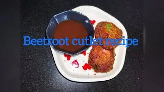 Healthy Beetroot Cutlets | Tasty, Crispy & Super Healthy! #cutlet #healthy #food #viral #beetroot 