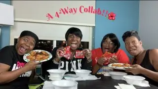 2X SPICY 🌶 CHICKEN CHALLENGE by StephAndTasha!!  Tagged By LLIPS!  A 4-WAY COLLABORATION!❤️
