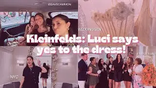 Wedding Dress Shopping at Kleinfeld Bridal NYC | Maid of Honor Vlog 💍✨