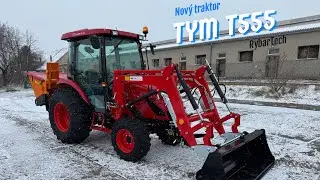 TYM T555 - příprava pro zákazníka