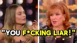 The View ERUPTS As Margot Robbie DESTROYS Joy Behar And Storms Off Stage