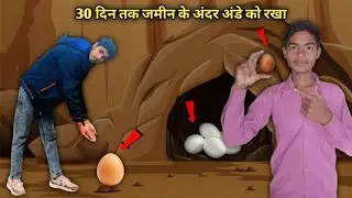 🥚 अगर अंडे को 30 दिन तक पानी के अंदर रखें तो क्या होगा? 😱 | Shocking Experiment || My New video 2026