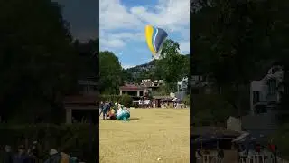 Double landing #paragliding #flightschool