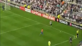 Newcastle United Vs. Reading - 3:0 - [Championship Round 2] - (Full Match Highlights) - 15/8/2009