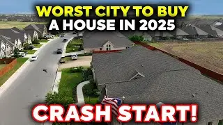 Top 10 WORST CITIES to Buy a House in 2025