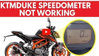 Ktm duke speedometer sensor not working problems fix ✅