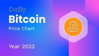 BITCOIN (BTC) Price Evolution (Daily/USD) 2023-2024 #crypto #bitcoin #pricechart