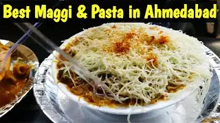 CHEESE BUTTER TADKA MAGGI || CHEESE BAKED PASTA || HL STREET FOOD || BEST IN AHMEDABAD ||