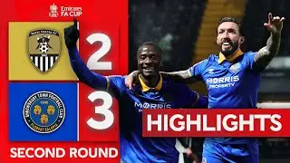 Notts County 2-3 Shrewsbury Town | Ryan Bowman Hat-Trick Hero! | Emirates FA Cup 2023-24