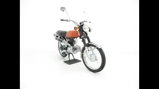 An Early 5 Speed Honda SS50 in Tremendous Show Condition - SOLD!
