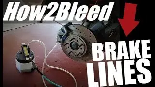 bleeding COMPLETELY DRY brake system!