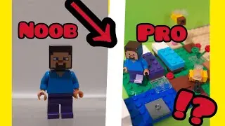 Lego minecraft Episode 1 | Steve | Custom lego minecraft world 