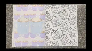 Colour with Me: Satisfying Designs | Valentine Mittens #sunnysunday