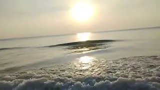 Cha-am beach in the morning, Phetchaburi Province, Thailand