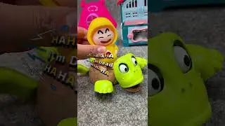 Satisfying Unboxing & Review Tung Tung Sahur & Nezha Turtle Coaster ASMR #shorts #asmr #minitoys