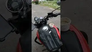 Meteor 350 Vibration Test ☮️ #shorts #royalenfield