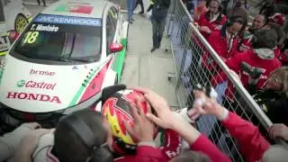 Hungaroring: Tiago Monteiro scores two podiums for Castrol Honda