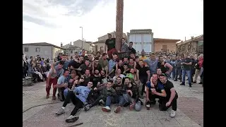 Pingada del Mayo en Hontoria del Pinar